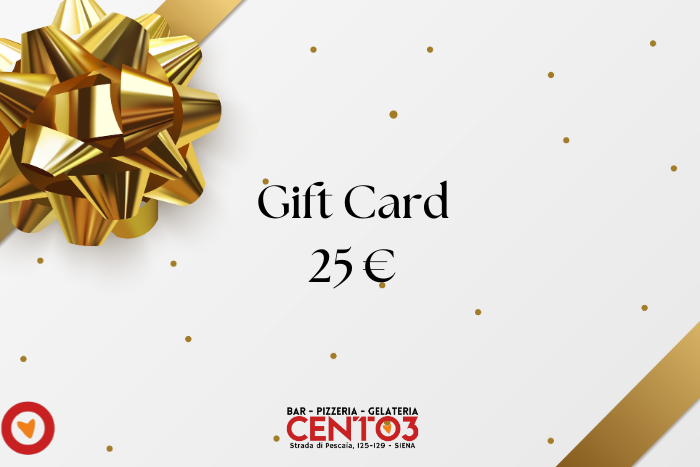 Gift card 25 euro